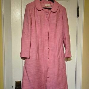 Vintage 2 piece dress and overcoat beautifully made